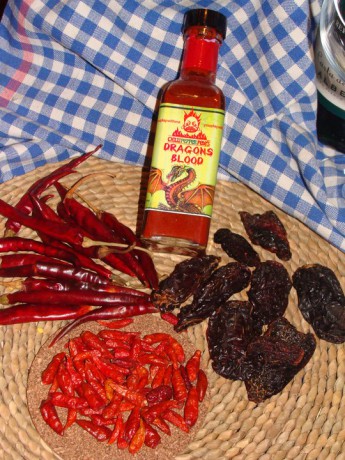 Chilli omáčka Dračia krv